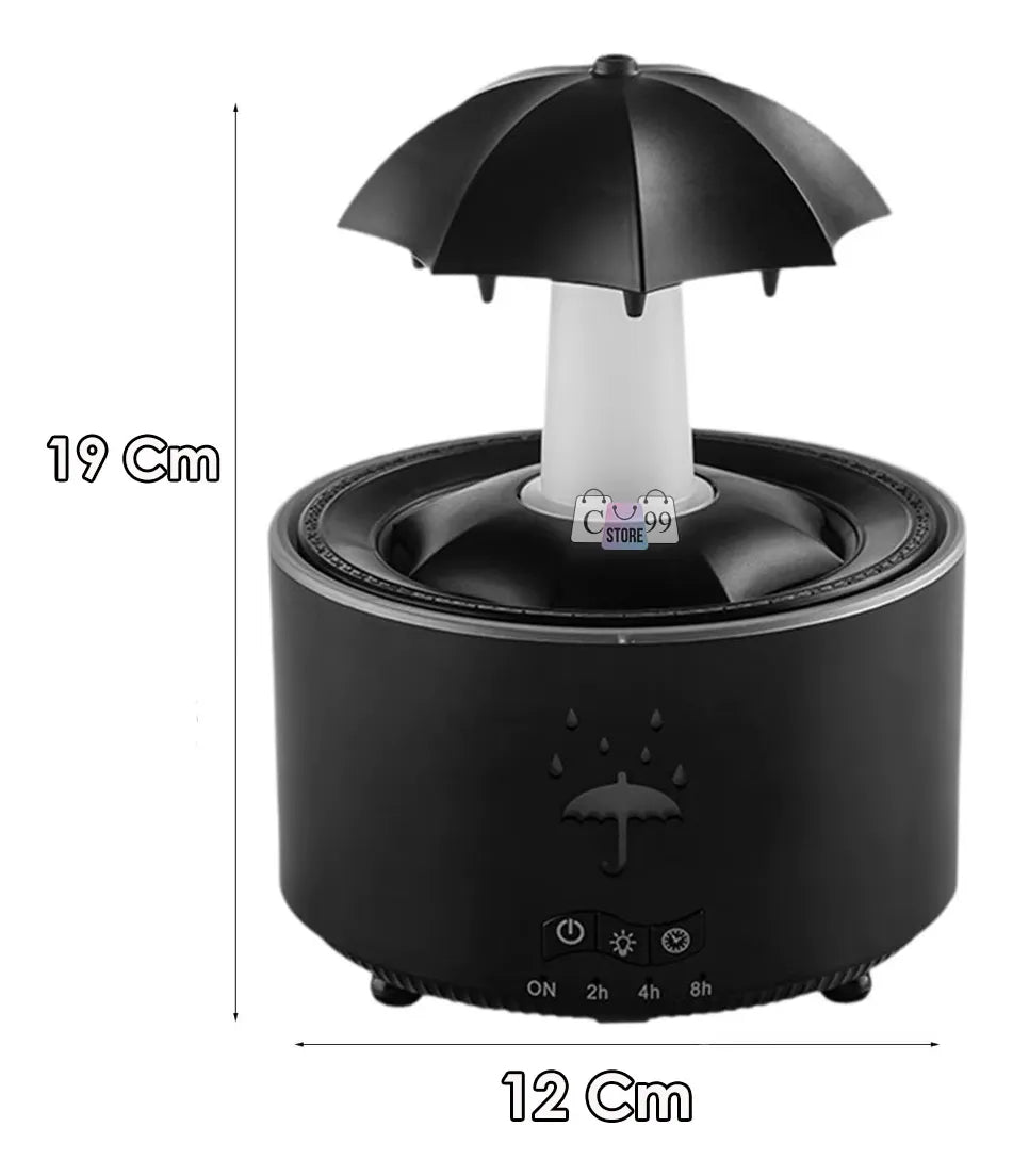 Humidificador Sombrilla Relajante Lluvia
